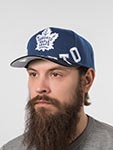 Бейсболка MITCHELL NESS арт. HP10367-TMLNAVY Toronto Maple Leafs NHL (темно-синий / черный)